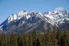 27C Mount Ishbel Morning From Trans Canada Highway Driving Between Banff And Lake Louise in Winter.jpg